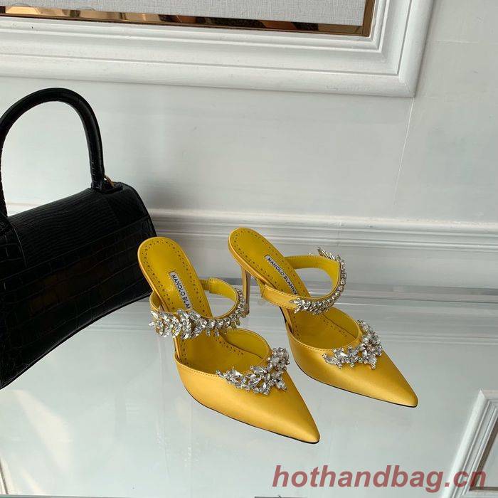 Manolo Blahnik Shoes MBS00015 Heel 9.5CM